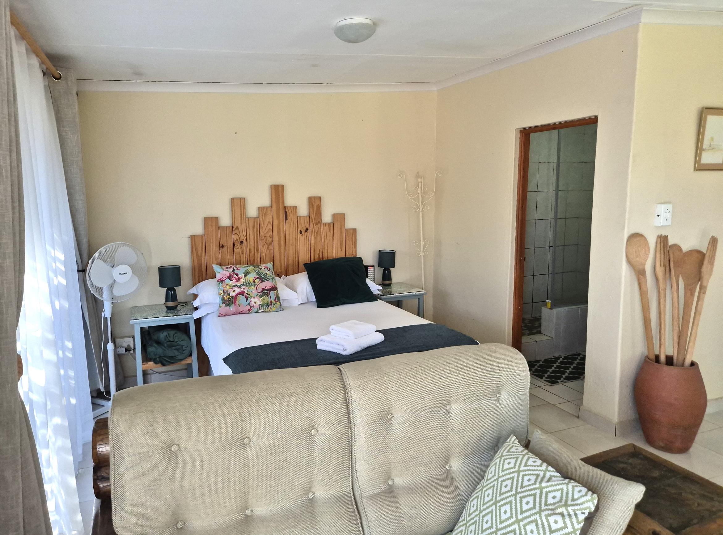 Unit #1 Bedroom and lounge