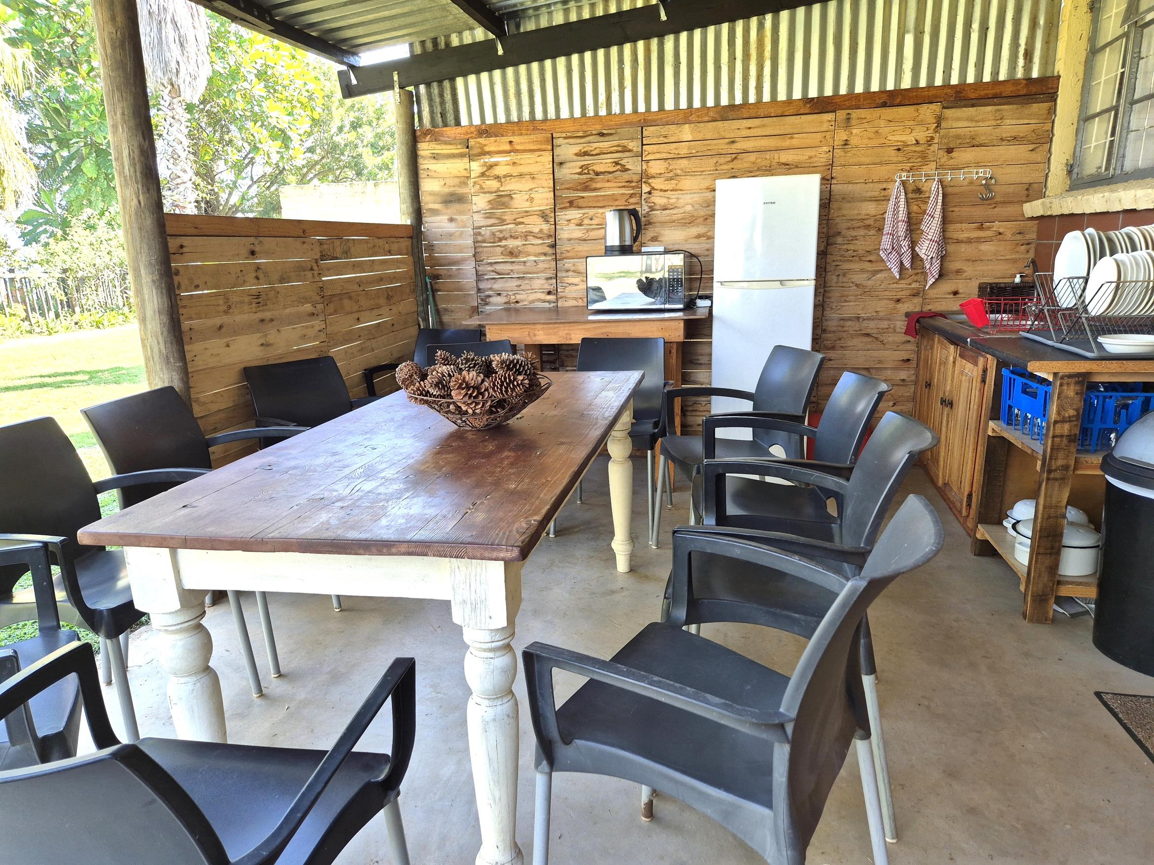 Unit #6 Outdoor kitchen