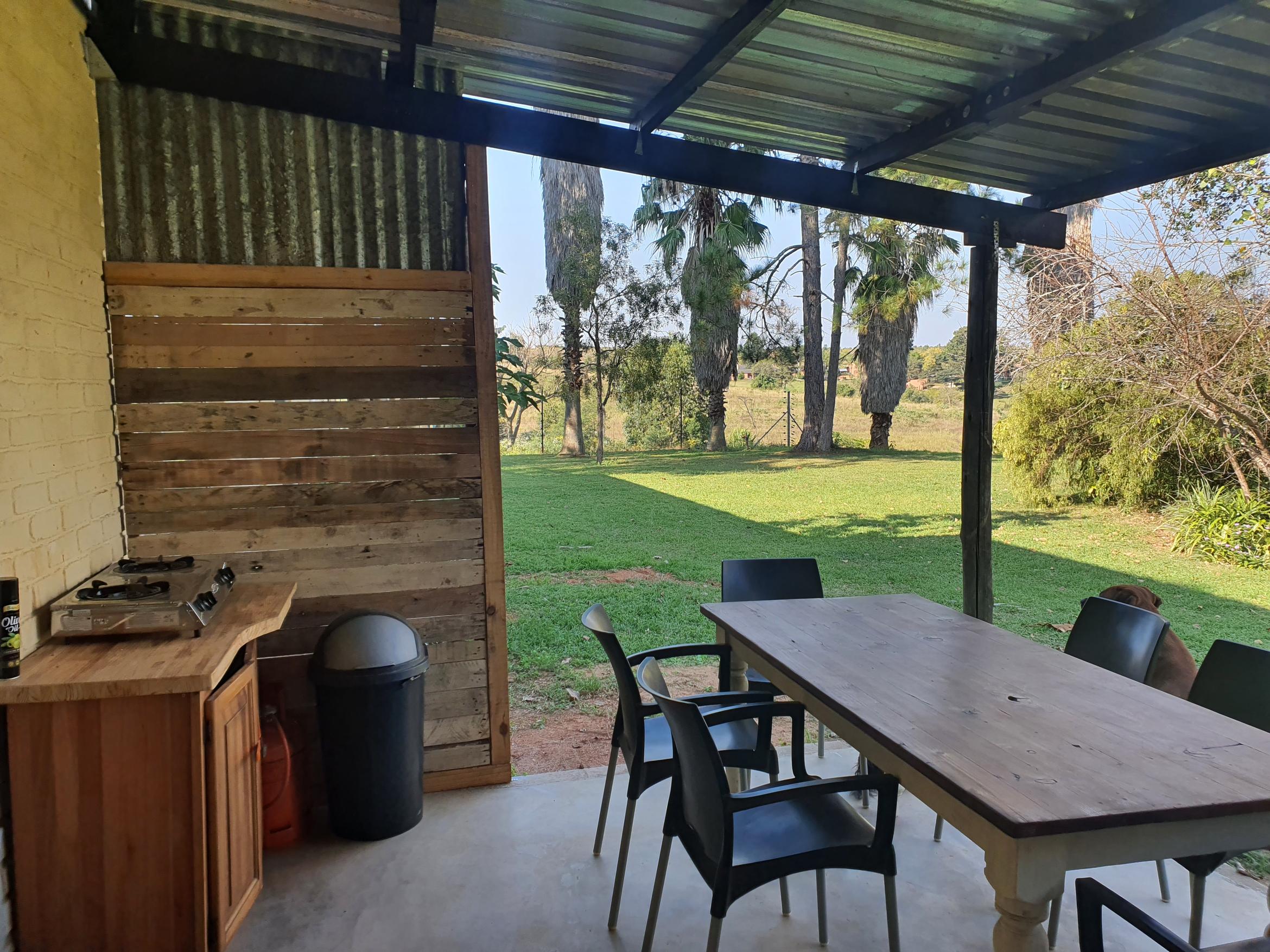 Unit #6 - Outdoor kitchen