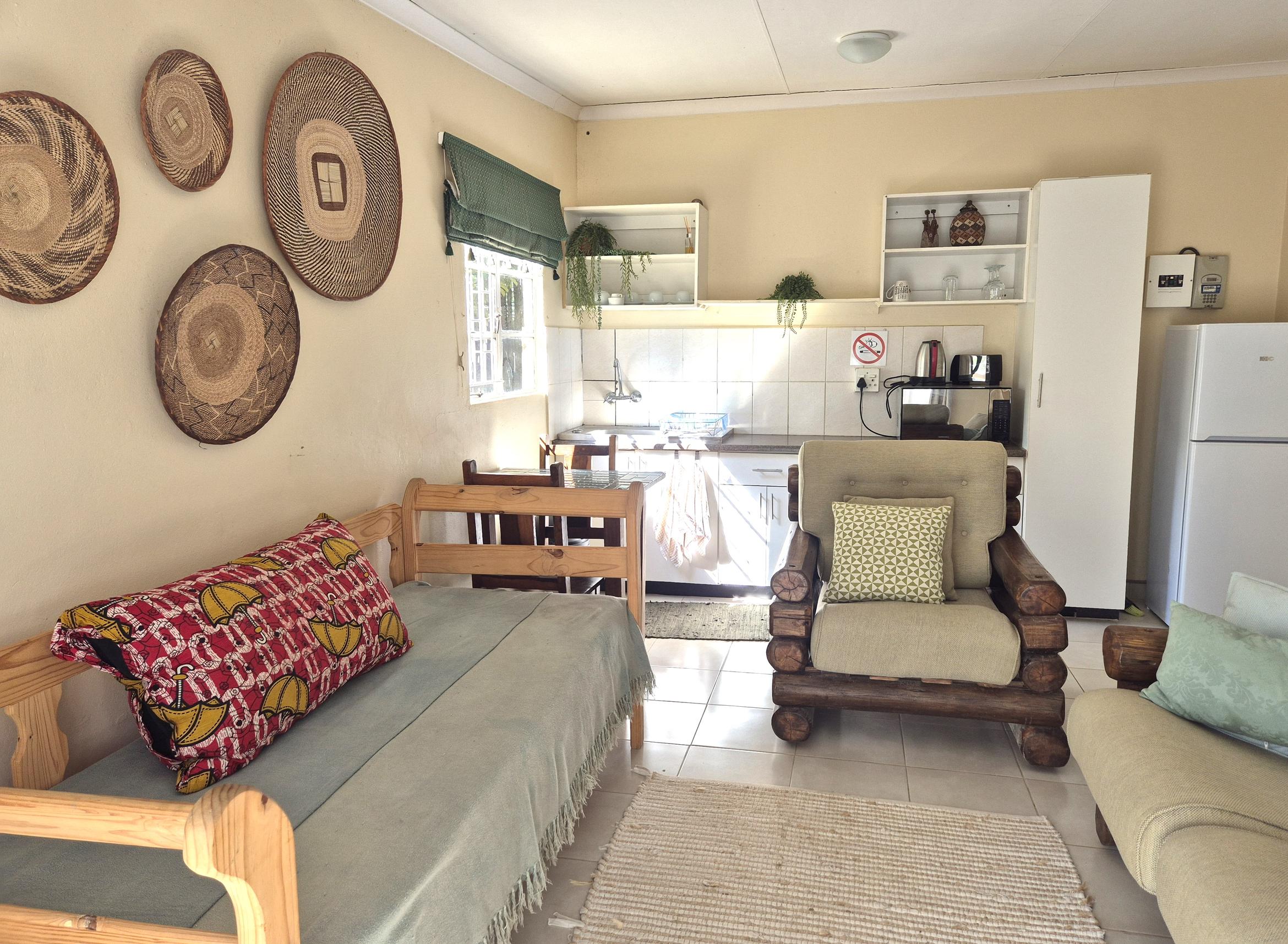 Unit #2 Lounge and kitchenette